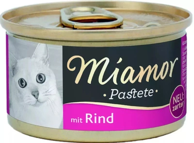 Miamor Pastete wołowina 85g puszka