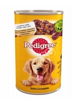 PEDIGREE Adult puszka 1200g - mokra karma pełnoporcjowa dla dorosłych psów, z kurczakiem w galaretce