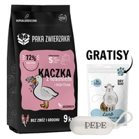 Paka Zwierzaka -Seventh heaven -Kaczka z łososiem (duck & salmon ) 9kg  + przysmak & etui GRATIS !!!