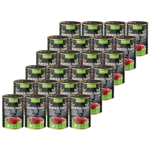 DOLINA NOTECI Super Rafi Cat P&F z dziczyzną i sercami z kurczaka 24x400g