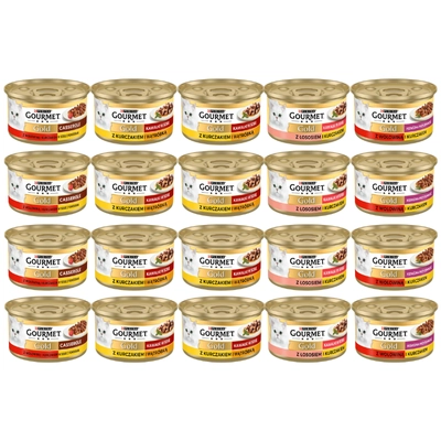 Purina Gourmet Gold Mix Smaków w sosie 72x85g