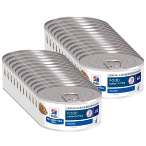 HILL'S PD Prescription Diet Feline z/d Food Sensitivities 24x156g puszka