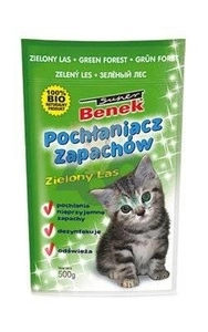 SUPER BENEK Pochłaniacz Zapachów Zielony Las 450g