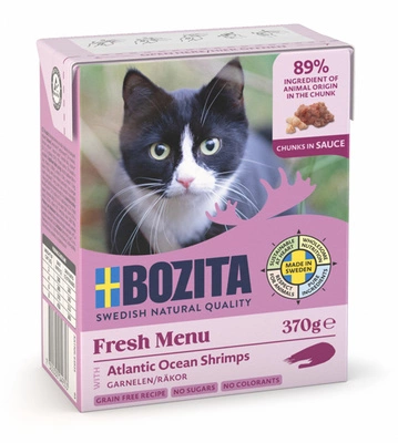 BOZITA Cat Krewetki W Sosie 370g