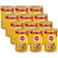 PEDIGREE Adult mokra karma dla psów, z wołowiną w galaretce 12x1,2kg