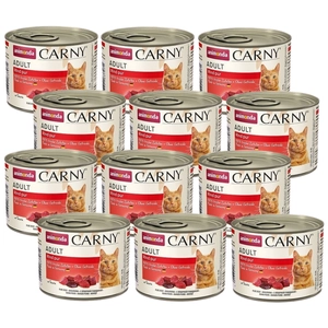 ANIMONDA Cat Carny Adult smak: wołowina 12 x 200g