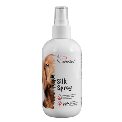 OVER ZOO Silk Spray - płyn ułatwiający rozczesywanie sierści dla psa 250ml