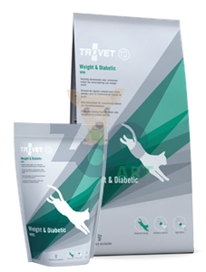 TROVET WRD Weight & Diabetic (dla kota) 3kg