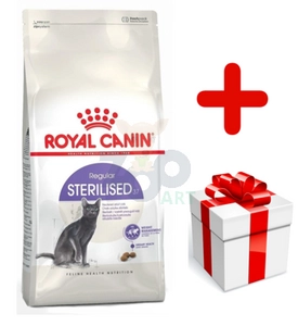 ROYAL CANIN Sterilised 10kg karma sucha dla kotów dorosłych sterylizowanych + niespodzianka dla kota GRATIS!