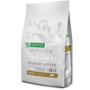 NATURES PROTECTION Superior Care White small breed adult 4kg / Opakowanie uszkodzone (2109)