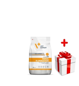 VETEXPERT Dog Renal Elimination 2kg + niespodzianka dla psa GRATIS!