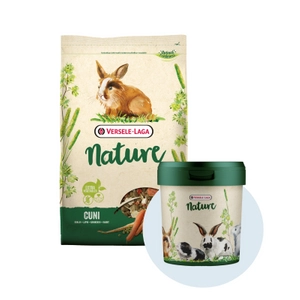 VERSELE-LAGA Cuni Nature 2,3kg - dla królików miniaturowych + pojemnik GRATIS !!!