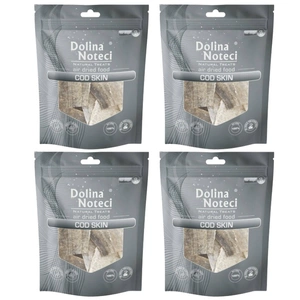 DOLINA NOTECI Natural Treats Cod Skin skóra dorsza przysmak dla psa 4x30g