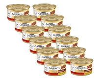 Purina Gourmet Gold z wołowiną i kurczakiem w sosie z pomidorami 12x85g