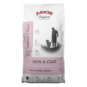 ARION Original Skin & Coat Adult Salmon and Rice Small Breed 1,5kg / Opakowanie uszkodzone (3710) !!!
