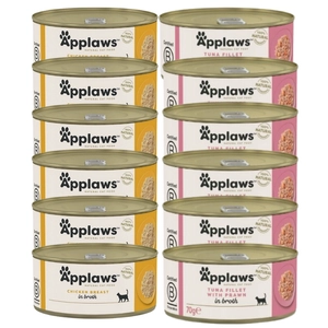 Applaws Cat Mix Smaków 12x70g PUSZKA