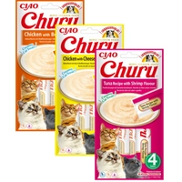 INABA Churu przysmak dla kota o smaku kurczaka Mix Smaków 3x(4x14g)