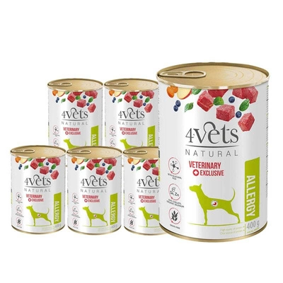 4Vets Dog Allergy 6x400g