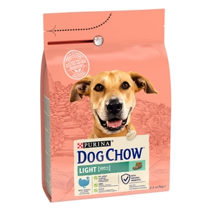 PURINA Dog Chow Adult Light Turkey 2,5kg / Opakowanie uszkodzone (961,1343,1291,1293,1298)