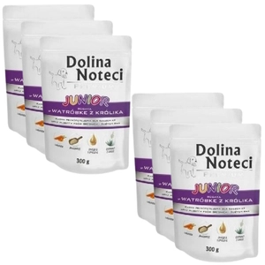 Dolina Noteci PREMIUM Junior bogata w wątróbkę z królika 6 x 300g