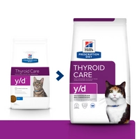 HILL'S PD Prescription Diet Feline y/d 1,5kg/Opakowanie uszkodzone (2374)