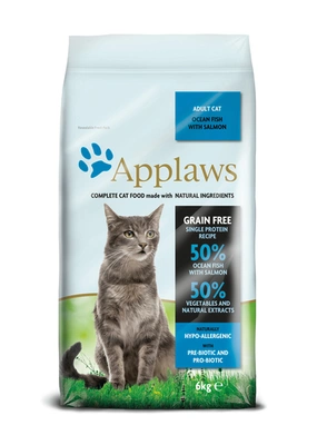 Applaws Cat Adult Ocean Fish with Salmon Karma z rybą dla kota 3,5kg \ Opakowanie uszkodzone (898) !!!