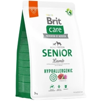 BRIT CARE Hypoallergenic Senior Lamb 3kg /Opakowanie uszkodzone (3082) !!! 