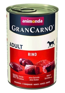 ANIMONDA GranCarno Adult Dog smak: Wołowina 400g