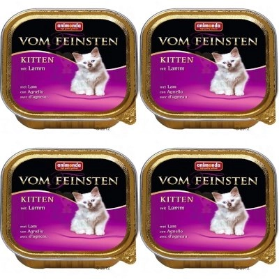 ANIMONDA Vom Feinsten Kitten smak: z jagnięciną 6 x 100g