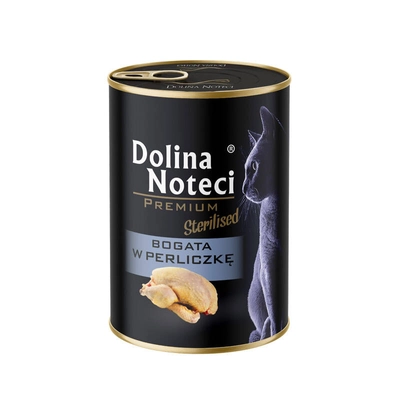 DOLINA NOTECI Premium dla kotów sterilizowanych bogata w perliczkę 400g