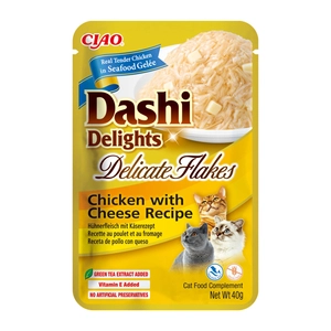 INABA Dashi Delights Delicate Flakes Chicken with Cheese Recipe 40g
