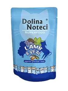DOLINA NOTECI Superfood cielęcina i jagnięcina saszetka 85g