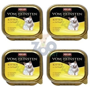 ANIMONDA Vom Feinsten Kitten smak: z drobiem 6x100g