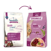 BOSCH Sanabelle Senior Drób 2kg / Opakowanie uszkodzone (2312) !!!