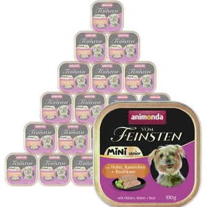 ANIMONDA Vom Feinsten mini senior kurczak/królik  32x100g