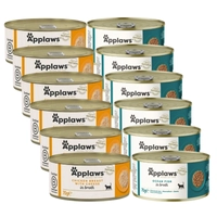 Applaws Cat Mix Smaków 12x70g PUSZKA