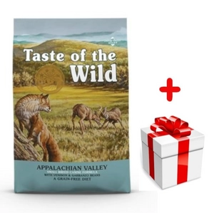 TASTE OF THE WILD Appalachian Valley small breed 5,6kg + niespodzianka dla psa GRATIS!