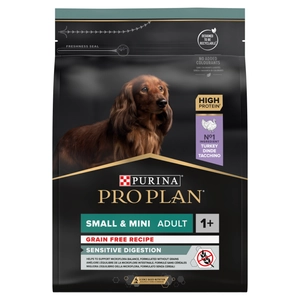PRO PLAN Sensitive Digestion Small & Mini Adult Karma dla psów bogata w indyka 2,5kg