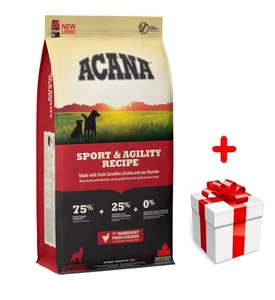 ACANA Sport & Agility 17kg + niespodzianka dla psa GRATIS!