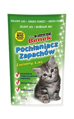 SUPER BENEK Pochłaniacz Zapachów Zielony Las 450g