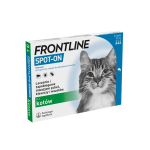 Frontline Spot On Kot dla kotów 3 x 0.5 ml