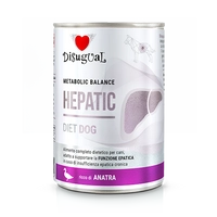 Disugual Karma mokra dla psa Weterynaryjna HEPATIC Kaczka (dorosły) 400g