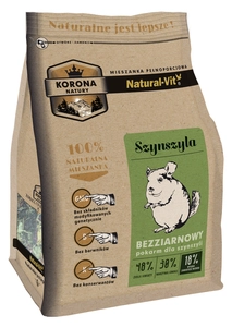 KORONA NATURY Natural-Vit pokarm dla szynszyli 750g