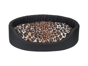 AMIPLAY- Legowisko owalne Fun czarne- M