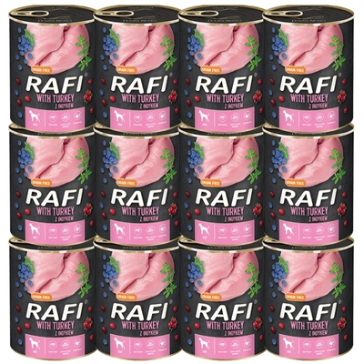 DOLINA NOTECI Rafi z indykiem 12x800g