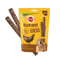 PEDIGREE Ranchos Sticks 60g - przysmaki dla psa z wątróbką z kurczaka