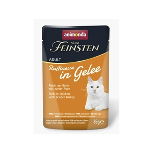 ANIMONDA Vom Feinsten Raffinesse kurczak z indykiem w galarecie 85g