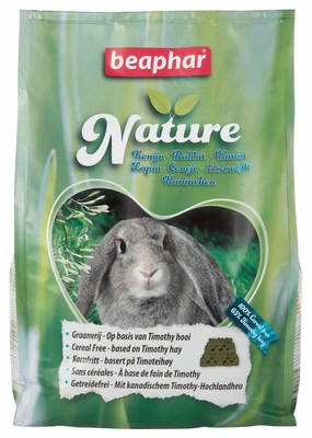 BEAPHAR Nature Pokarm dla królika 3kg