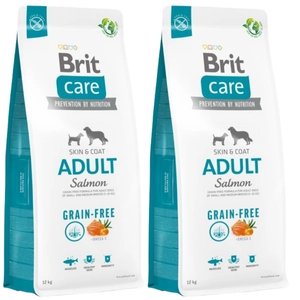 BRIT CARE Grain-free Adult Salmon 2x12kg