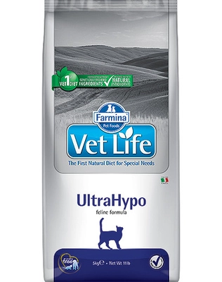 FARMINA Vet Life Cat UltraHypo 4kg /Opakowanie uszkodzone (6172) !!!